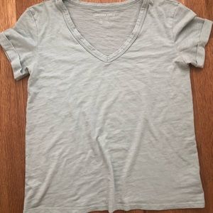 light blue tshirt